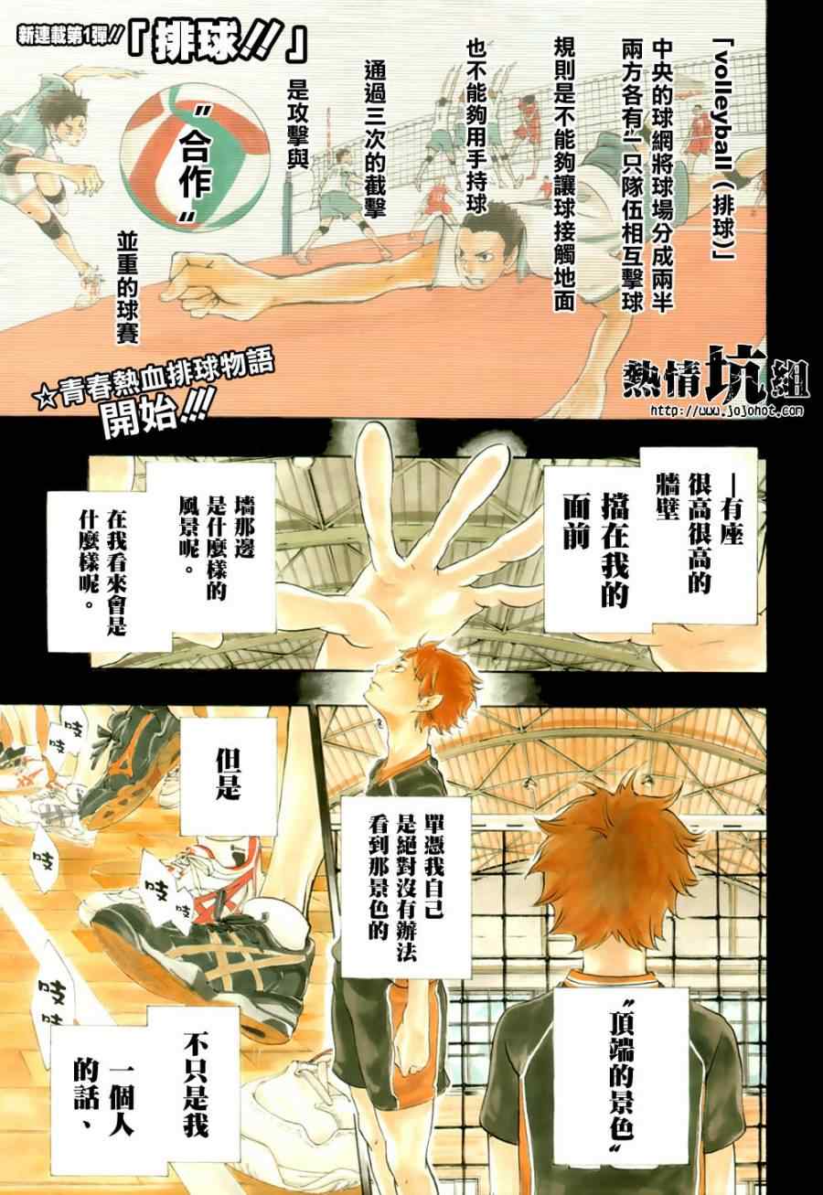 排球少年!!韩漫全集-第1话无删减无遮挡章节图片 