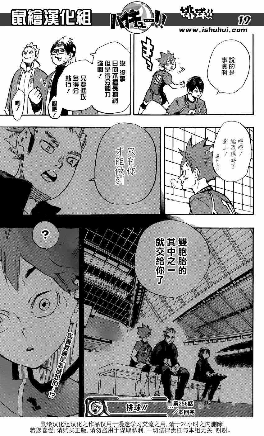 排球少年!!韩漫全集-第256话无删减无遮挡章节图片 