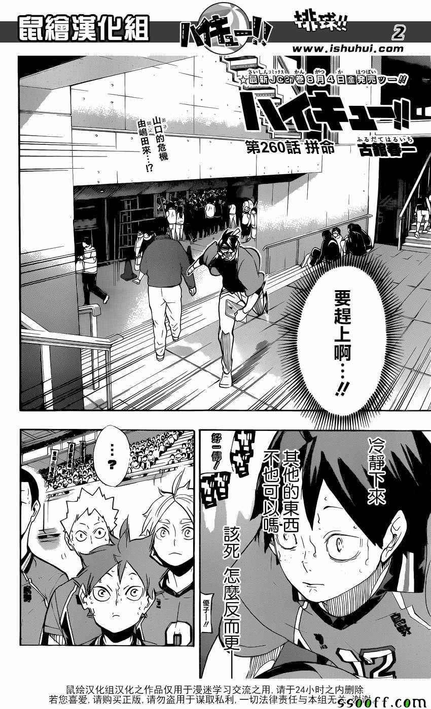 排球少年!!韩漫全集-第260话无删减无遮挡章节图片 