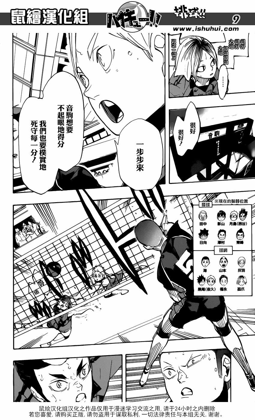 排球少年!!韩漫全集-第306话无删减无遮挡章节图片 