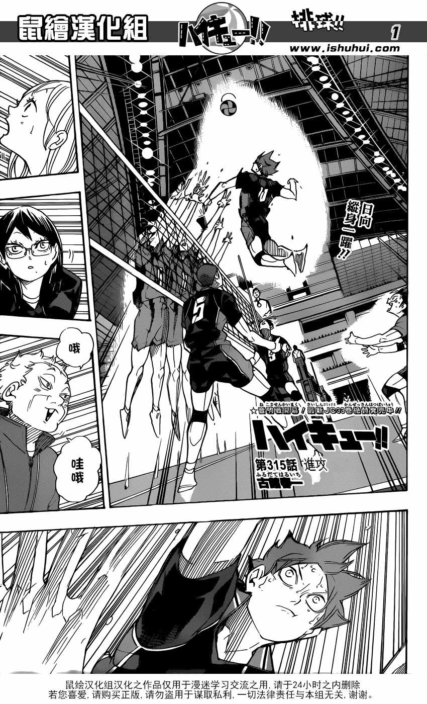 排球少年!!韩漫全集-第315话无删减无遮挡章节图片 