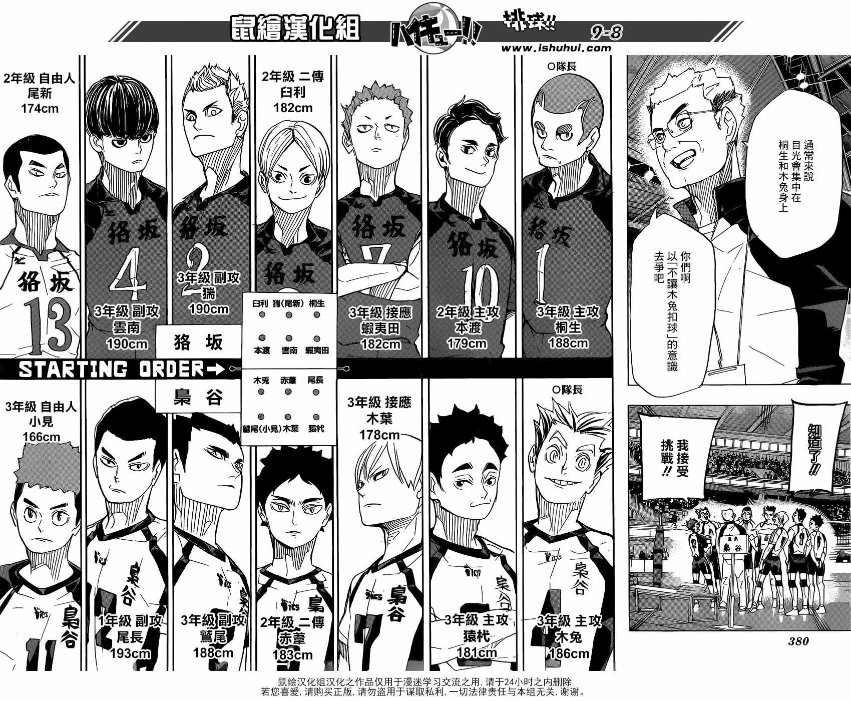 排球少年!!韩漫全集-第328话无删减无遮挡章节图片 