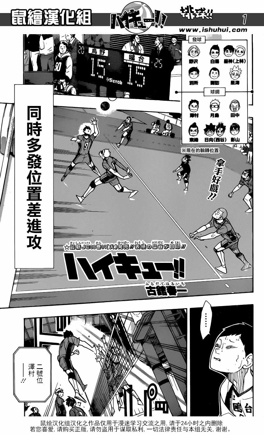 排球少年!!韩漫全集-第351话无删减无遮挡章节图片 