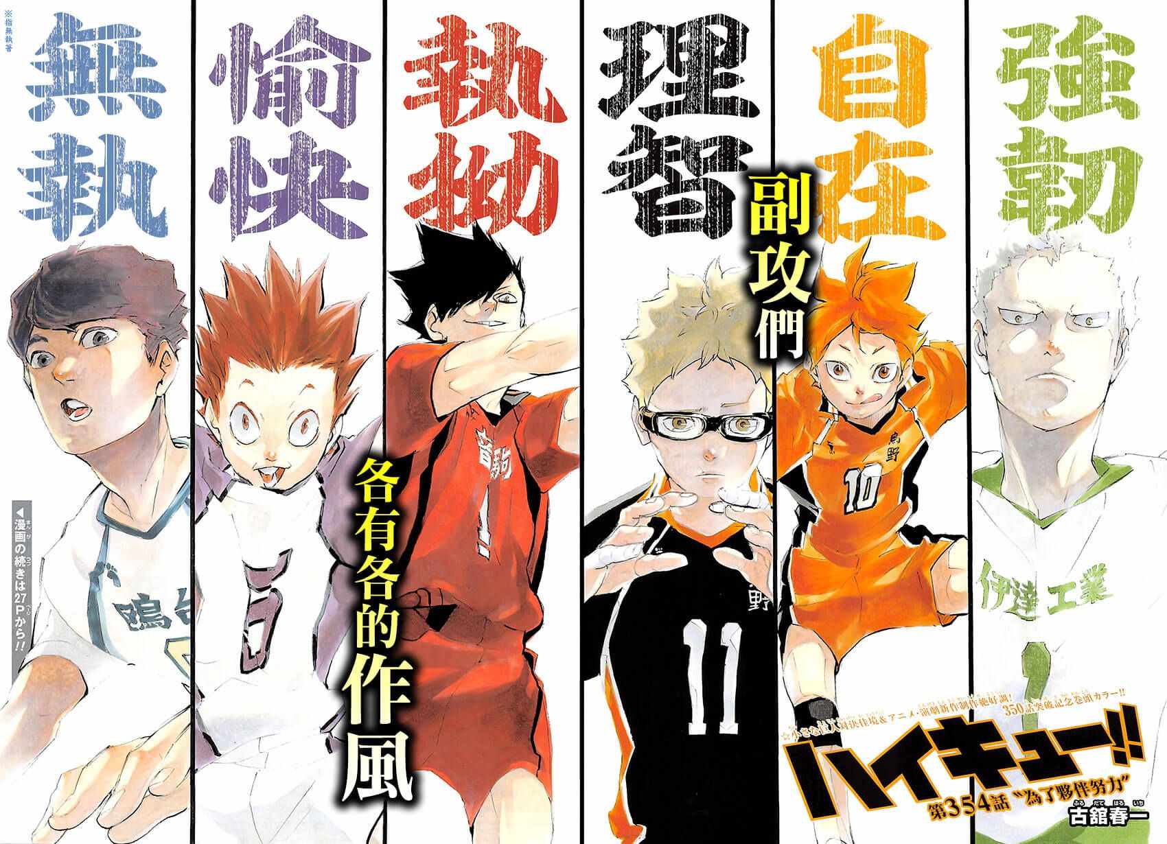 排球少年!!韩漫全集-第354话无删减无遮挡章节图片 