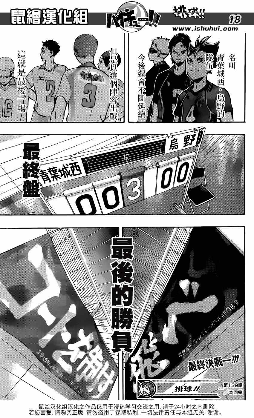 排球少年!!韩漫全集-第139话无删减无遮挡章节图片 