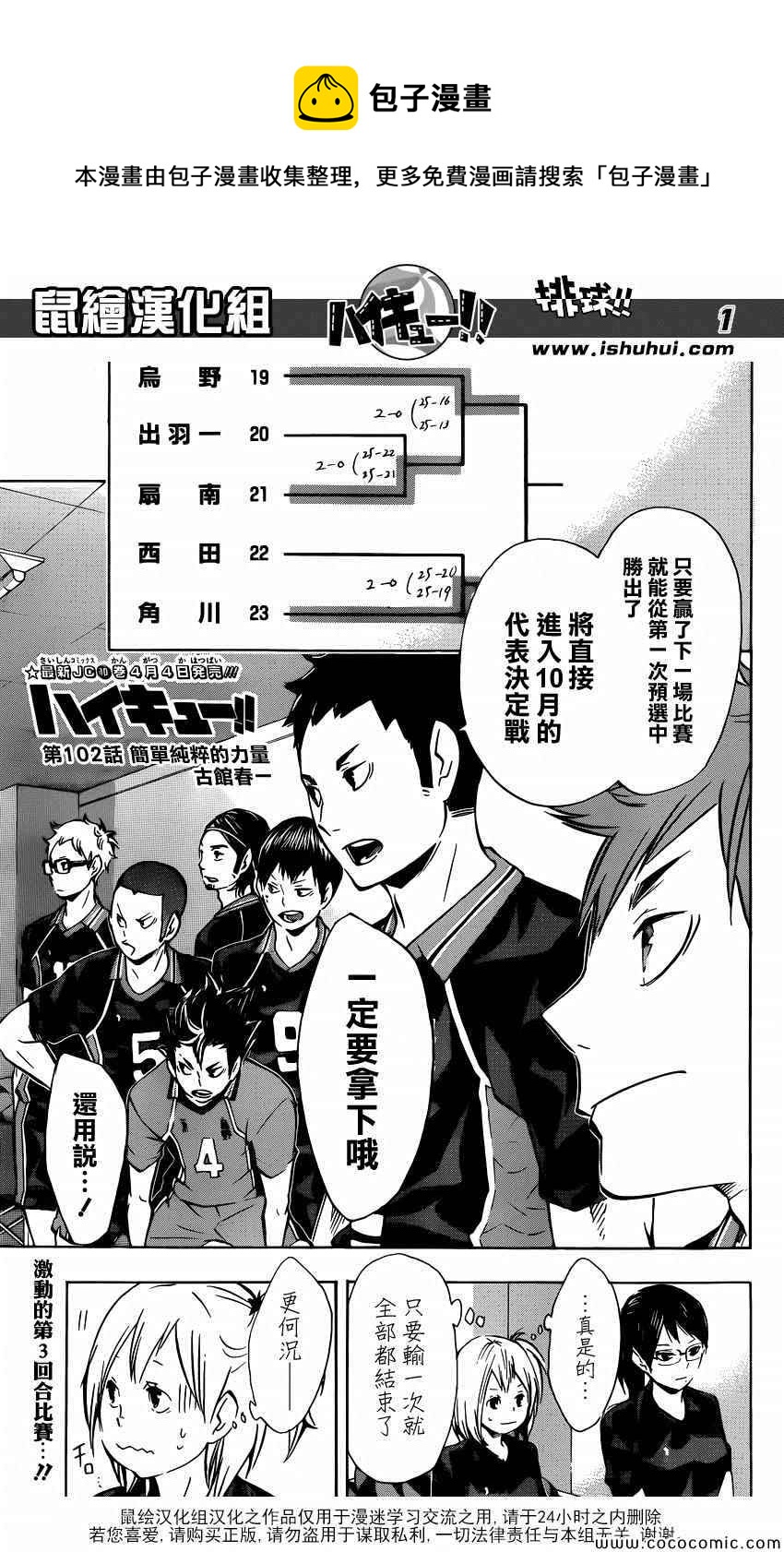 排球少年!!韩漫全集-第102话无删减无遮挡章节图片 