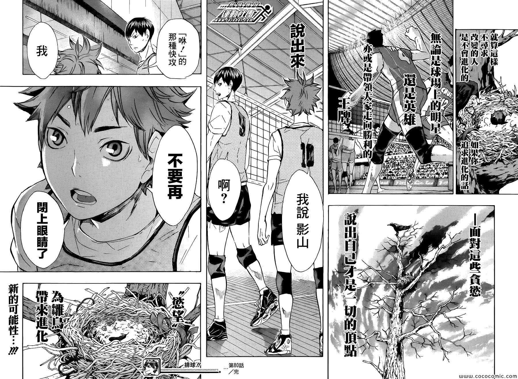 排球少年!!韩漫全集-第80话无删减无遮挡章节图片 