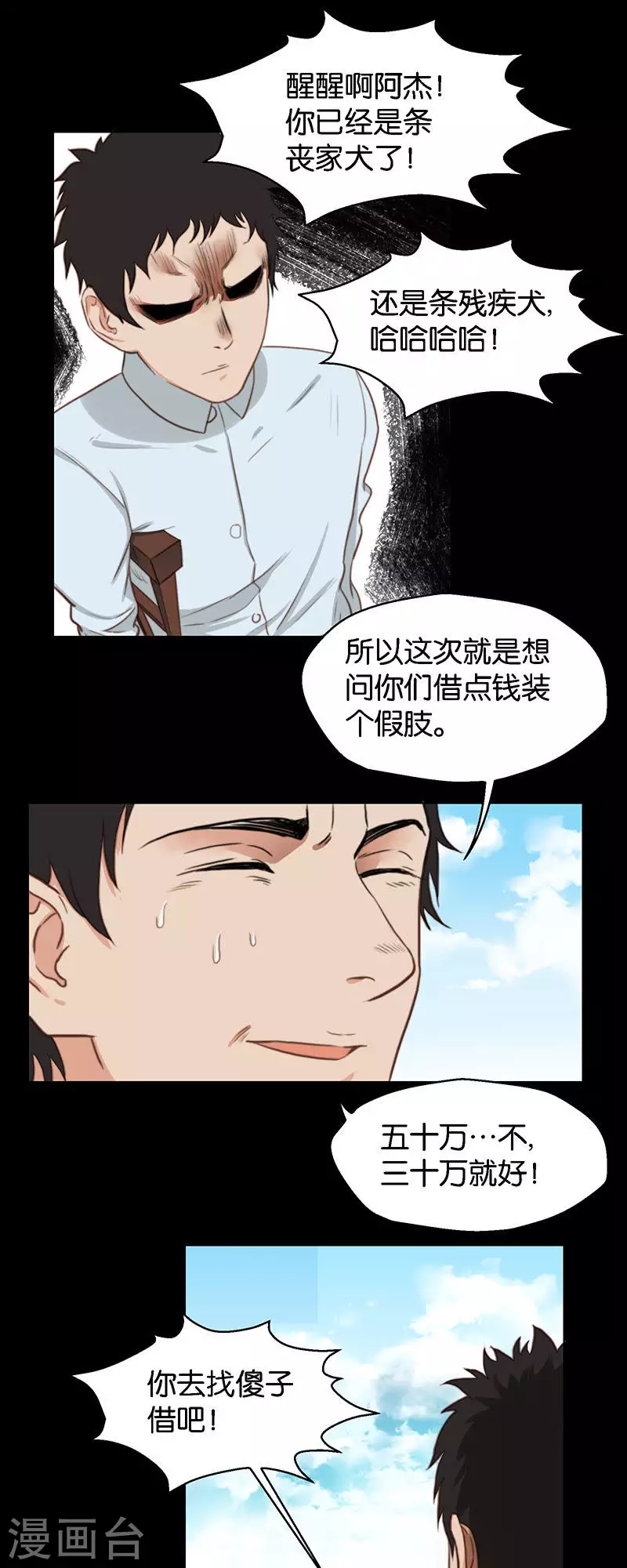 贫王韩漫全集-第122话 百无一用酒肉胖友无删减无遮挡章节图片 
