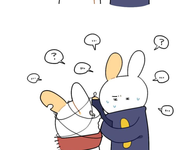 破耳兔韩漫全集-第63话：耳机线缠住，真的很难无删减无遮挡章节图片 