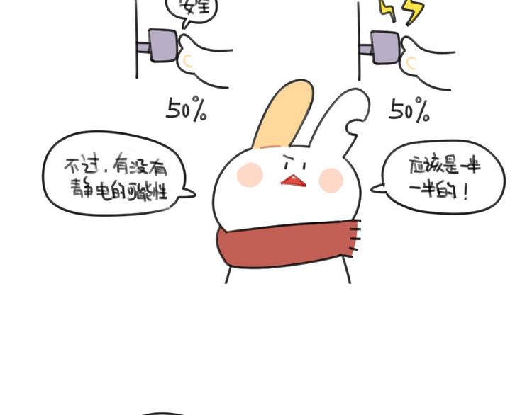 破耳兔韩漫全集-第68话：静电真是毛茸茸的天敌无删减无遮挡章节图片 
