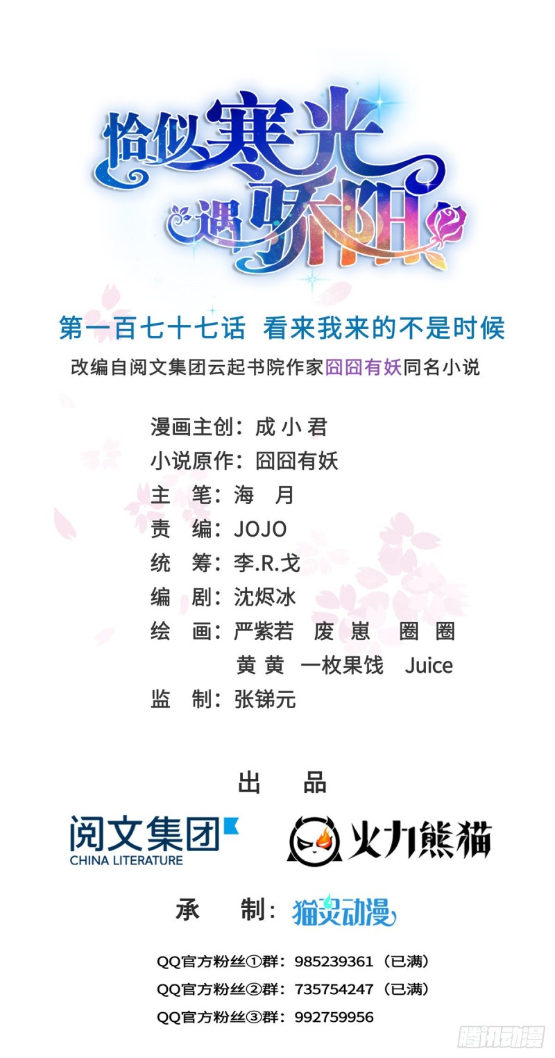 恰似寒光遇骄阳韩漫全集-第177话 看来我来的不是时候无删减无遮挡章节图片 