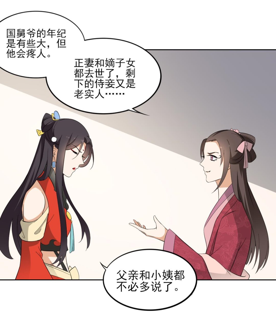 倾城之上韩漫全集-第36话 让本宫嫁老男人？无删减无遮挡章节图片 