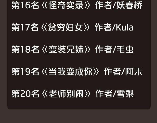 全民打榜韩漫全集-8月作品排行榜无删减无遮挡章节图片 