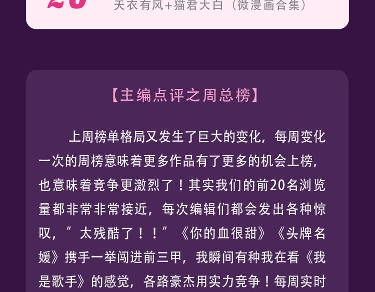 全民打榜韩漫全集-本周榜单风云变幻无删减无遮挡章节图片 