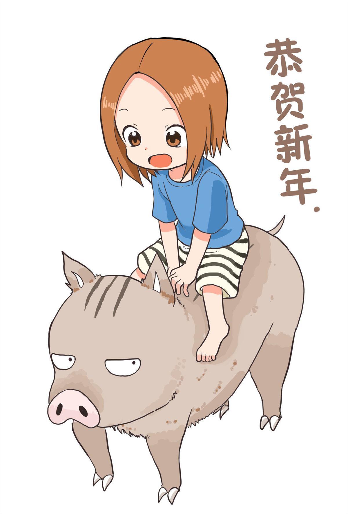 擅长捉弄人的(原)高木同学韩漫全集-贺年插图无删减无遮挡章节图片 