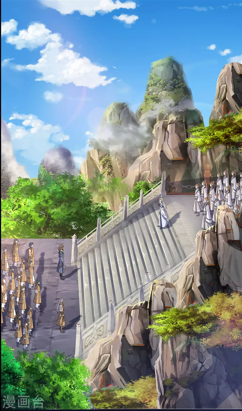 神武天尊韩漫全集-第302话 青云大阵无删减无遮挡章节图片 