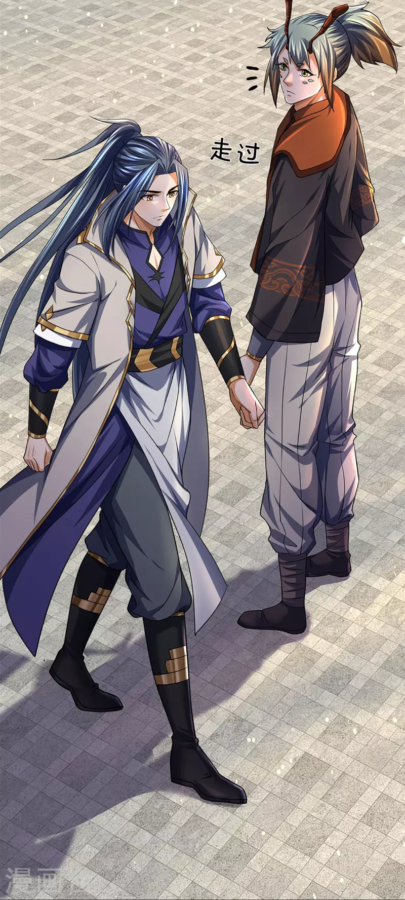 神武天尊韩漫全集-第390话 变态强的对手无删减无遮挡章节图片 