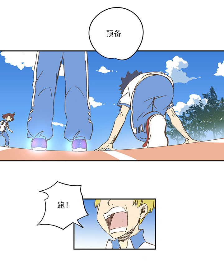 神之一脚韩漫全集-第一百五十五波 短跑比赛！无删减无遮挡章节图片 
