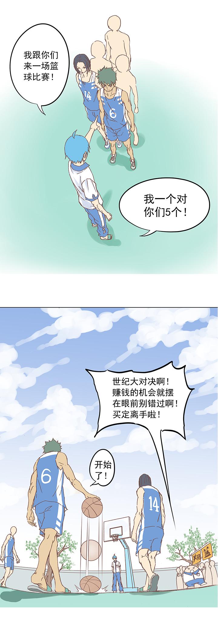 神之一脚韩漫全集-第六波 初次对决！篮球队！无删减无遮挡章节图片 