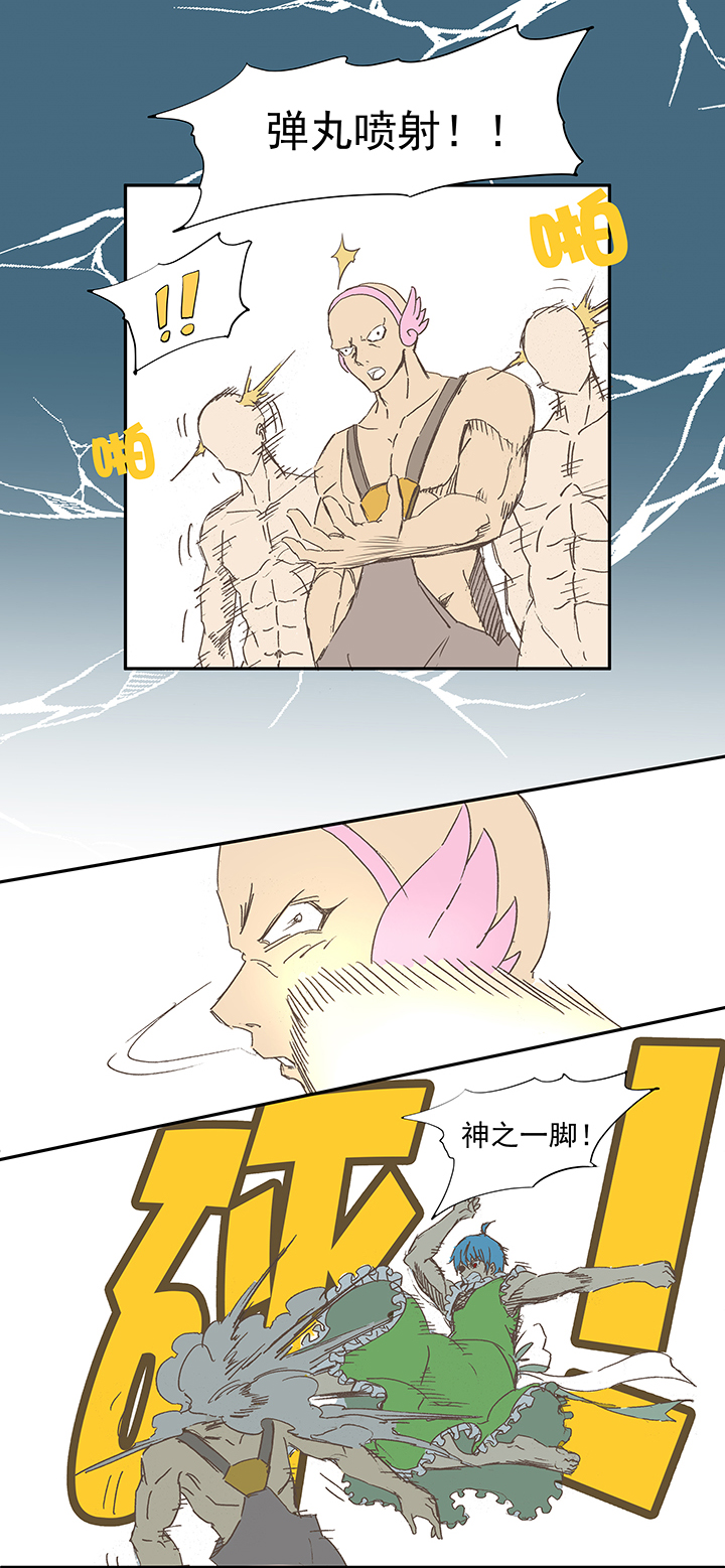 神之一脚韩漫全集-第九波 狗二娃无删减无遮挡章节图片 