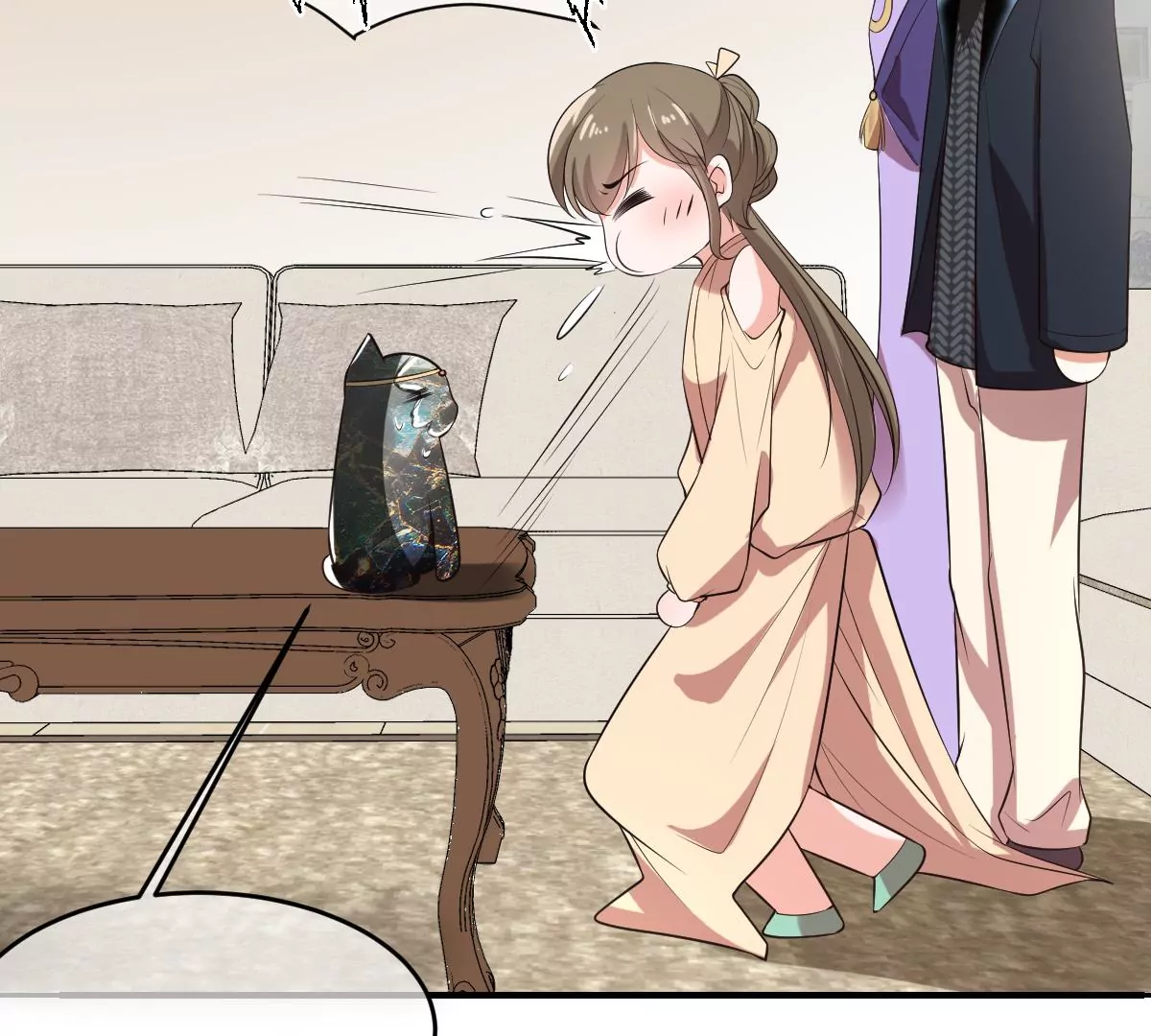 世无良猫韩漫全集-第217话 缪澈恢复人形无删减无遮挡章节图片 
