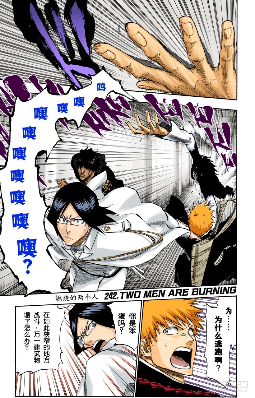 死神/BLEACH（全彩版）韩漫全集-燃烧的两个人无删减无遮挡章节图片 
