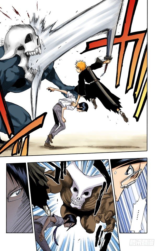 死神/BLEACH（全彩版）韩漫全集-背靠背~撕裂的天空无删减无遮挡章节图片 