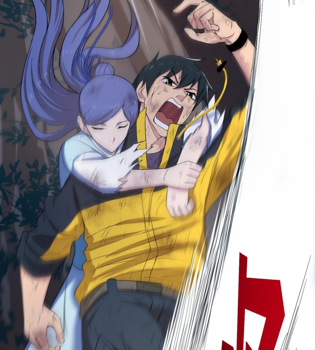 天神外卖员韩漫全集-第104话 不会让你再受伤无删减无遮挡章节图片 