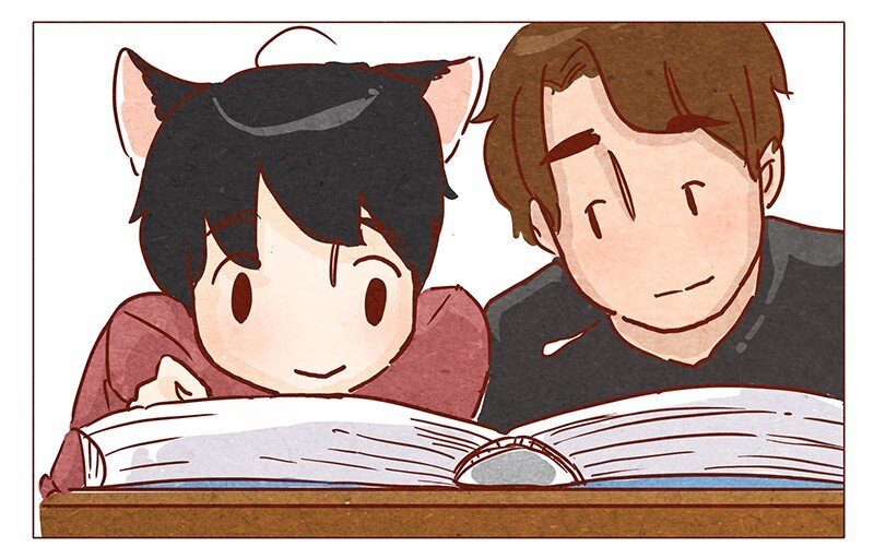 喂，看见耳朵啦韩漫全集-第53话 约定无删减无遮挡章节图片 
