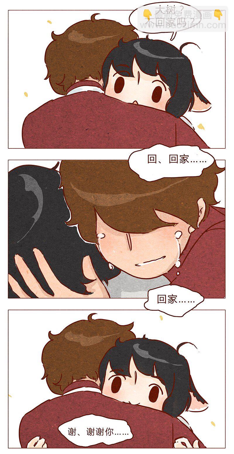 喂，看见耳朵啦韩漫全集-第75话 谢谢你，记得我的气味无删减无遮挡章节图片 