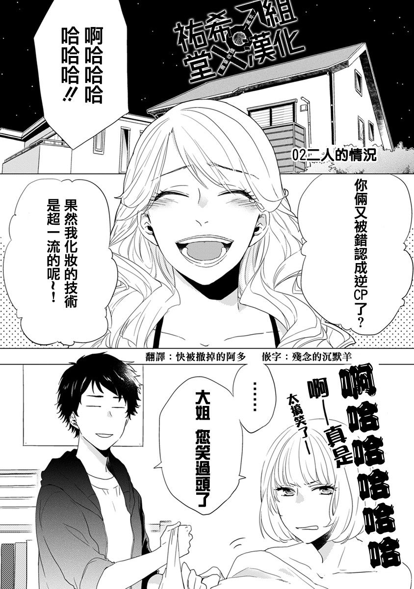 伪郎隔壁是伪娘韩漫全集-第02话无删减无遮挡章节图片 