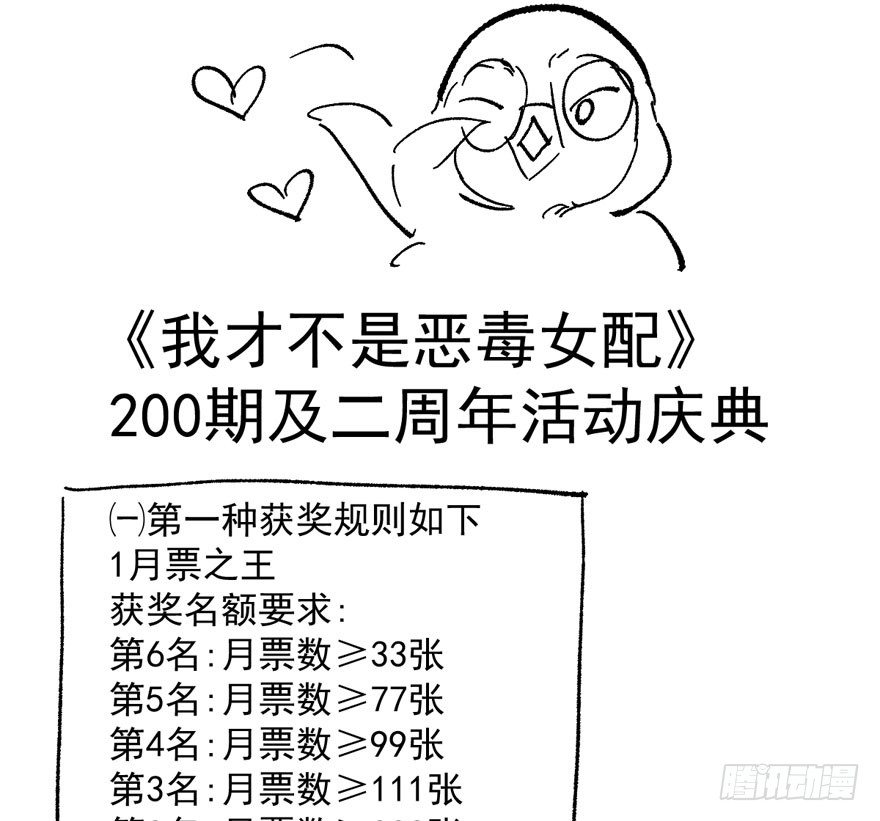 我才不是恶毒女配（麻辣女配）韩漫全集-（免费）恶女200期活动贺图！无删减无遮挡章节图片 