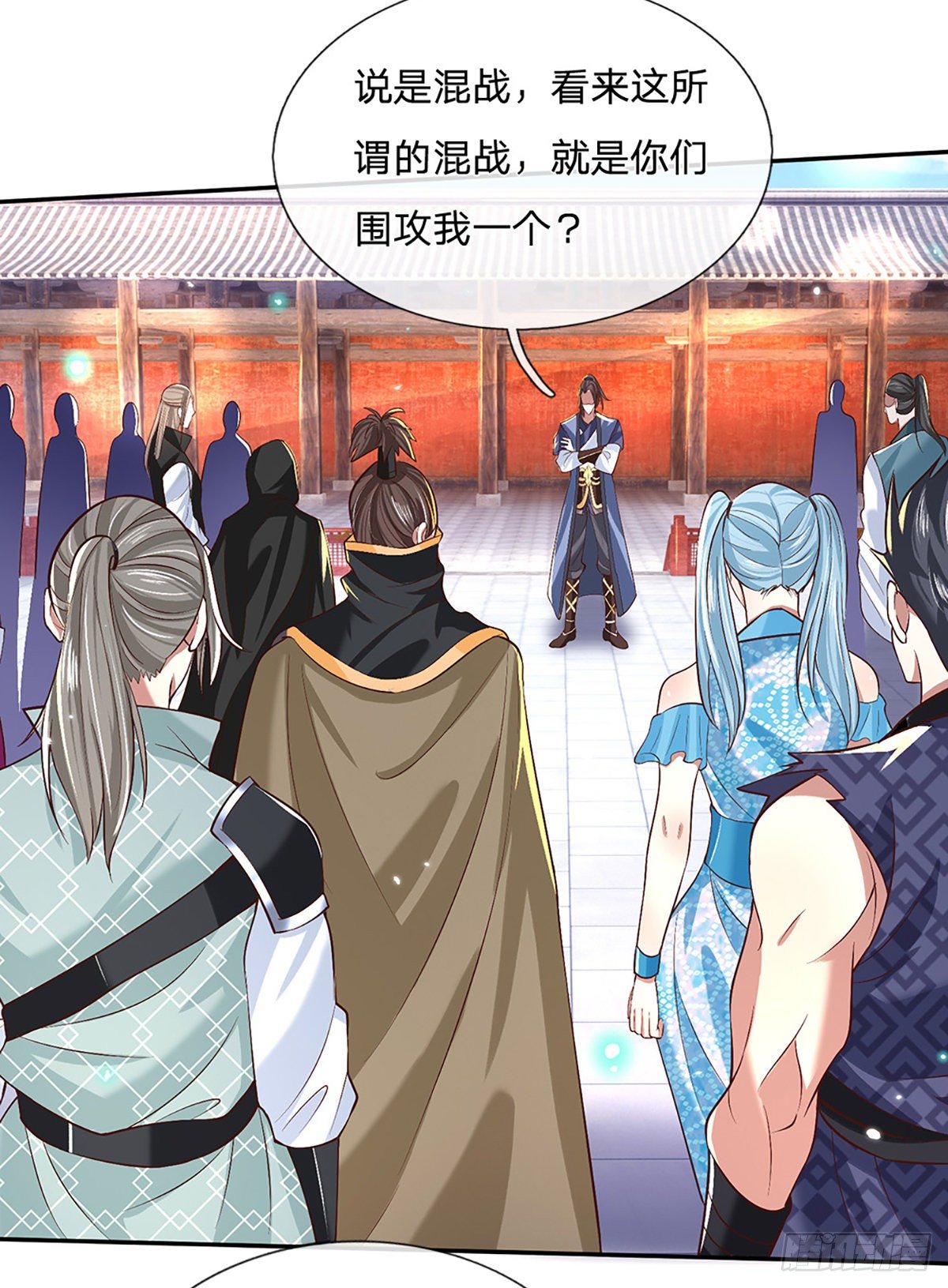 我从诸天万界归来韩漫全集-第54话 混战无删减无遮挡章节图片 