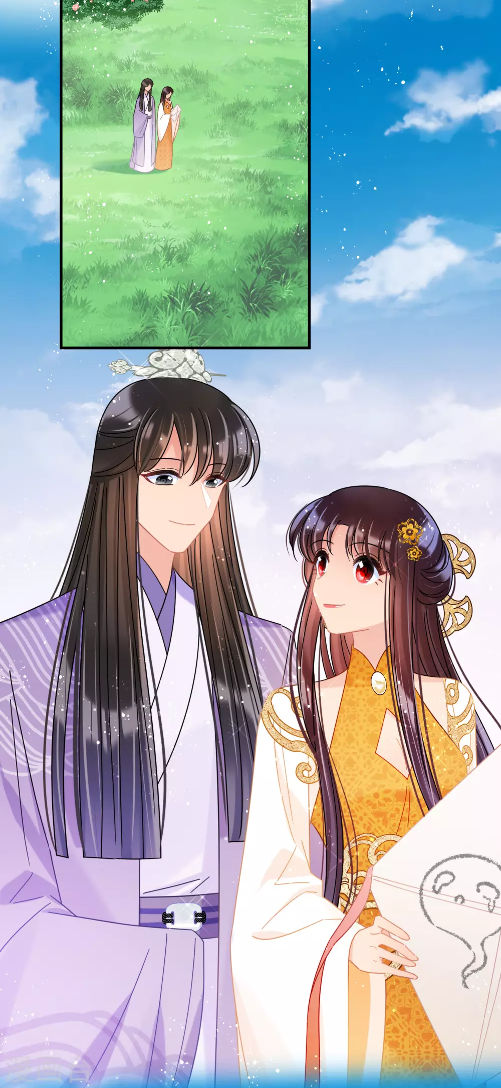 我家陛下总想祸国韩漫全集-第36话1 来自陛下的安慰无删减无遮挡章节图片 