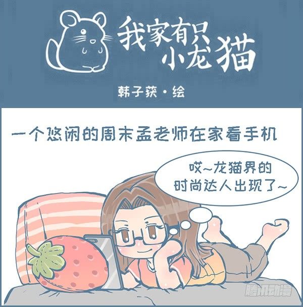 我家有只小龙猫-时尚的龙猫阿狗（上）全彩韩漫标签