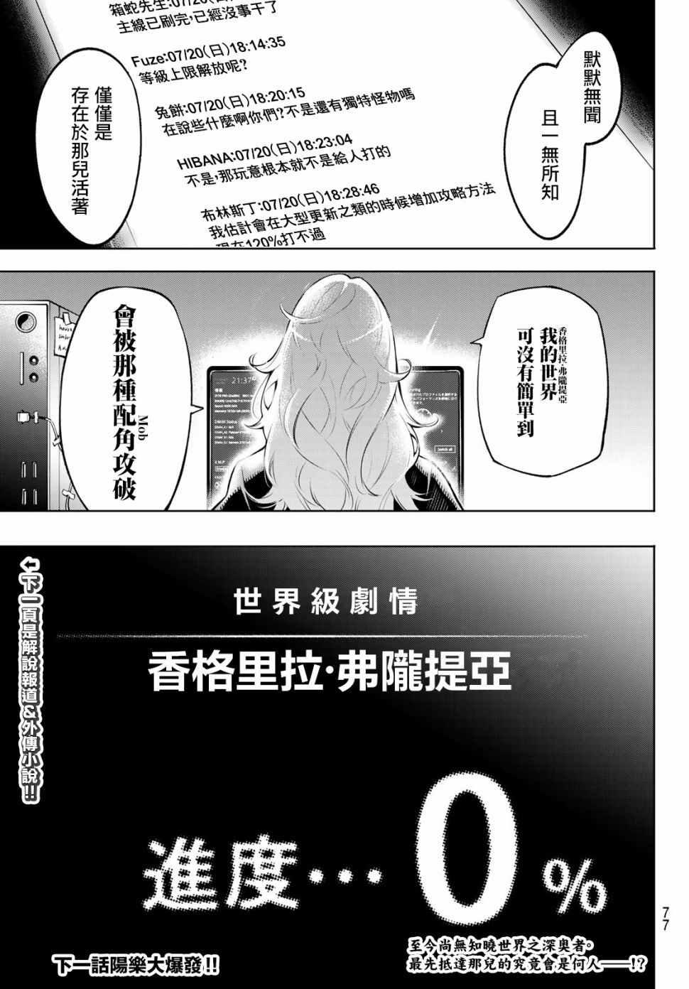 香格里拉·弗陇提亚~屎作猎人向神作发起挑战~韩漫全集-第1话 你为何而游戏无删减无遮挡章节图片 