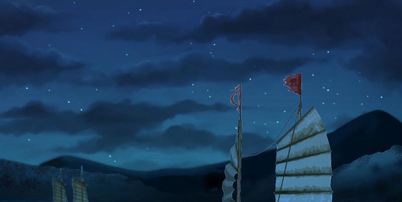 笑傲江湖韩漫全集-第一百三十五话 夜半私语有人听无删减无遮挡章节图片 
