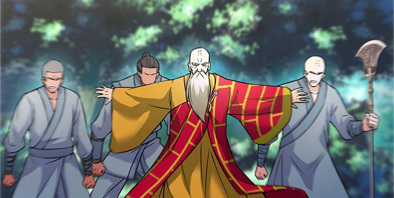 笑傲江湖韩漫全集-第一百六十二话 独斗少林无删减无遮挡章节图片 