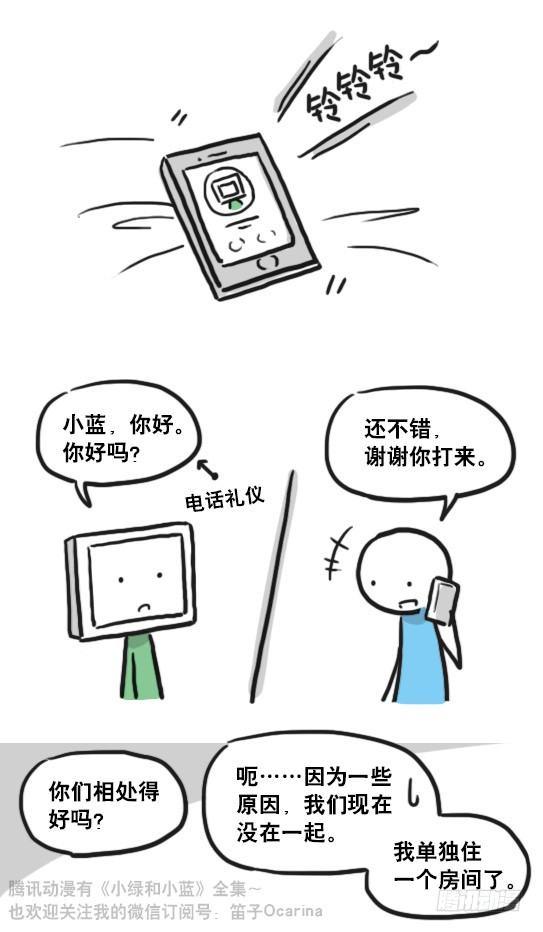 小绿和小蓝韩漫全集-125 机器人11-共处一室无删减无遮挡章节图片 