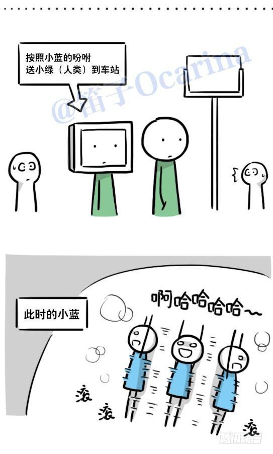 小绿和小蓝韩漫全集-126 机器人12-会面无删减无遮挡章节图片 