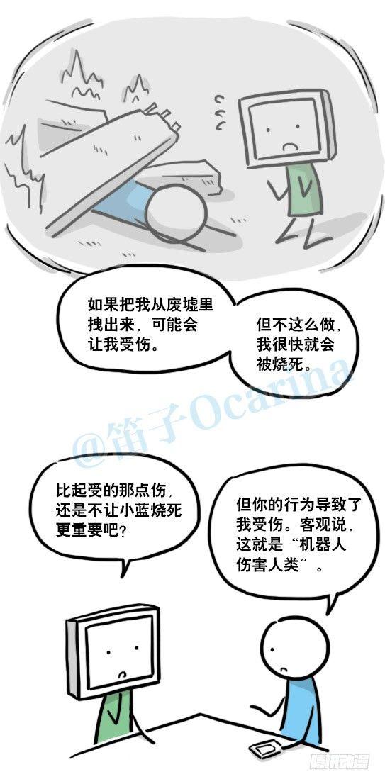 小绿和小蓝韩漫全集-132 机器人13-三原则无删减无遮挡章节图片 