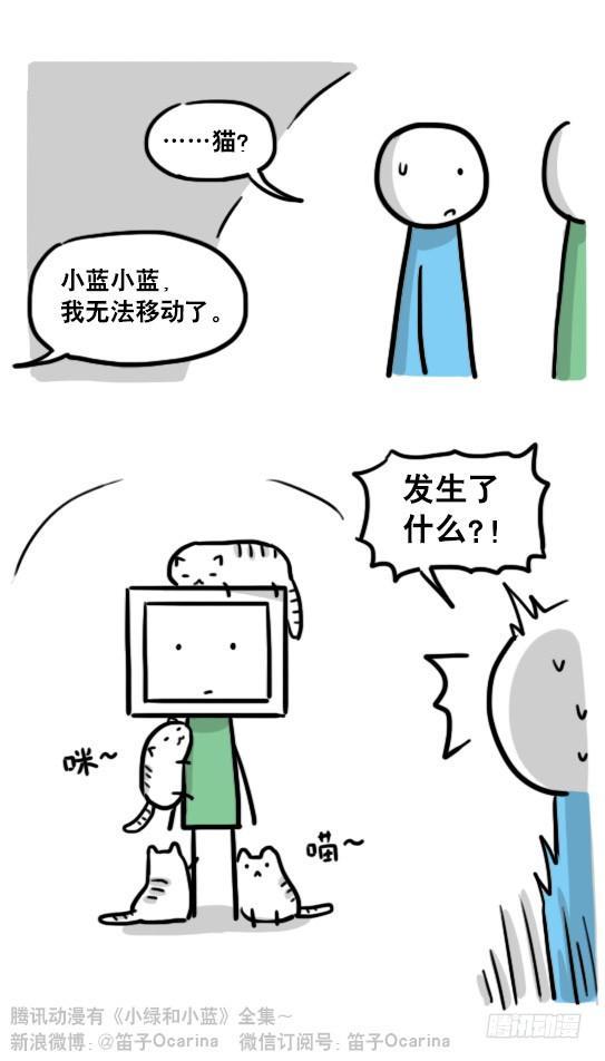 小绿和小蓝韩漫全集-138 机器人16-猫咖啡无删减无遮挡章节图片 