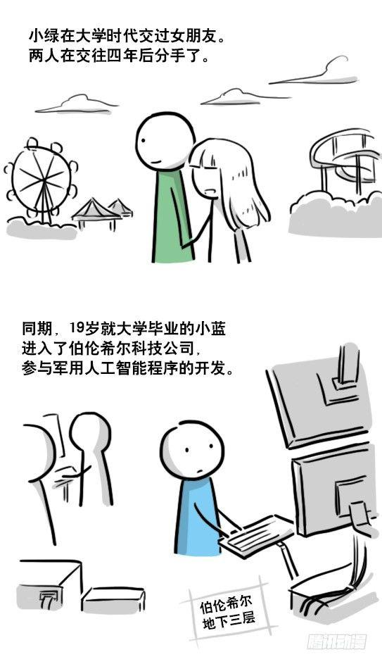 小绿和小蓝韩漫全集-147 机器人18-两人的过去无删减无遮挡章节图片 