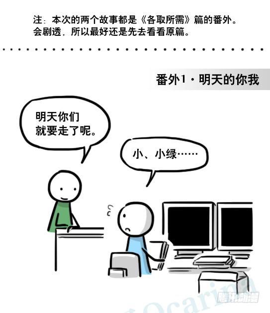 小绿和小蓝韩漫全集-187 各取所需·番外无删减无遮挡章节图片 