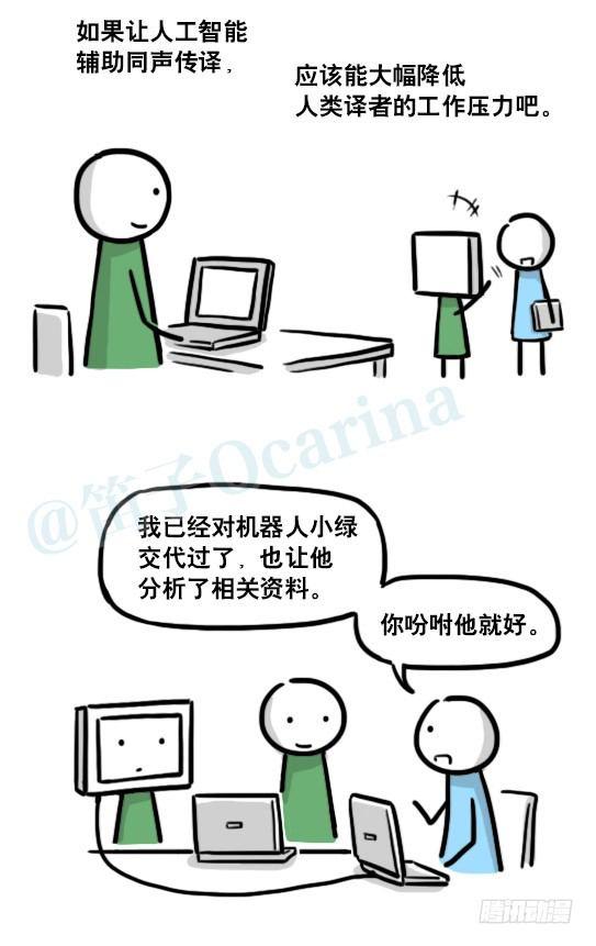 小绿和小蓝韩漫全集-191 机器人25-同声传译无删减无遮挡章节图片 