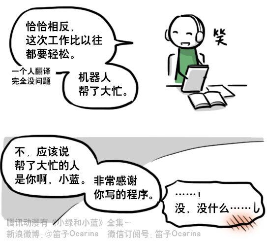 小绿和小蓝韩漫全集-191 机器人25-同声传译无删减无遮挡章节图片 