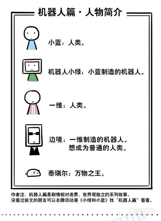 小绿和小蓝韩漫全集-219 机器人27-普通人之路无删减无遮挡章节图片 