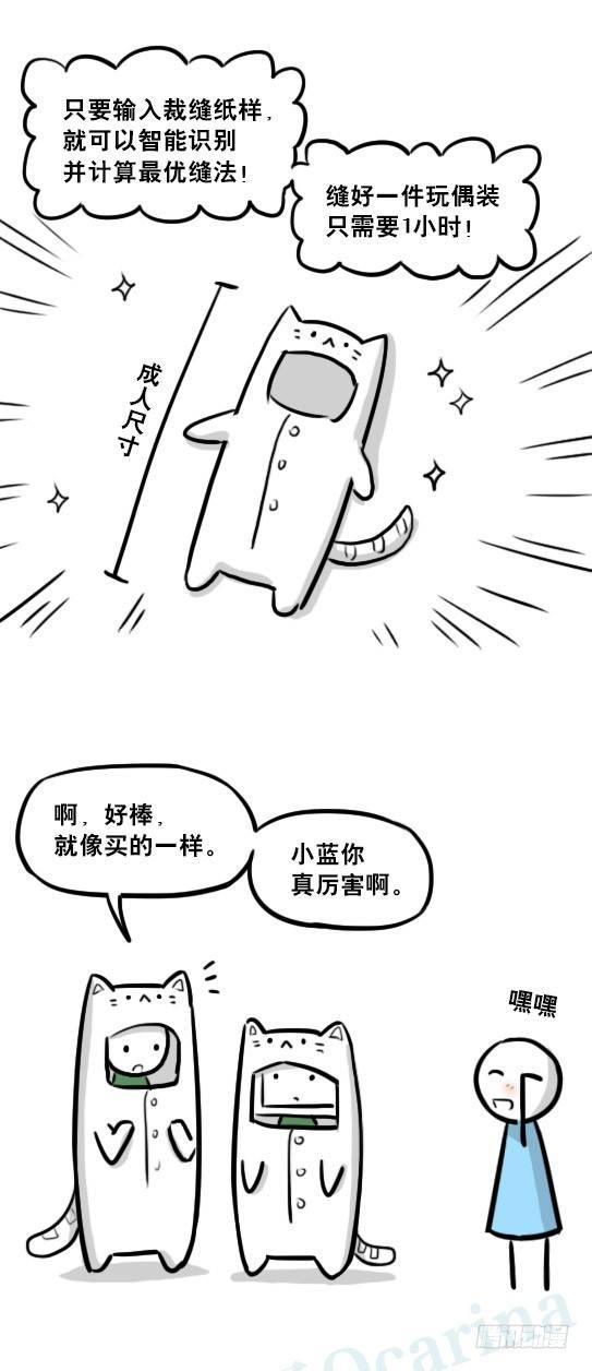 小绿和小蓝韩漫全集-237 机器人28.5-玩偶装无删减无遮挡章节图片 