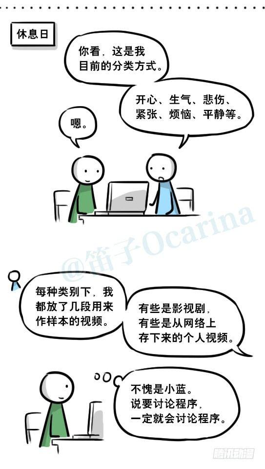 小绿和小蓝韩漫全集-259 机器人31-情绪识别程序无删减无遮挡章节图片 