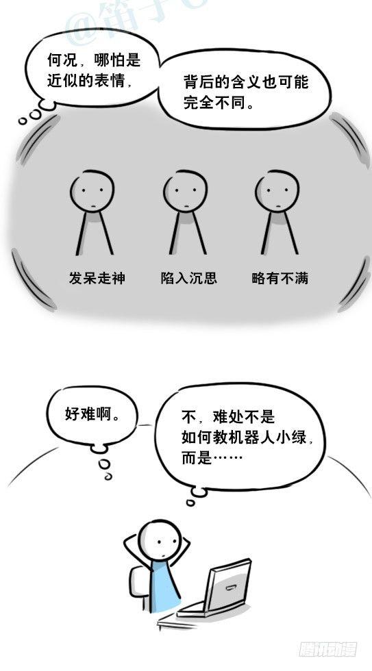 小绿和小蓝韩漫全集-259 机器人31-情绪识别程序无删减无遮挡章节图片 